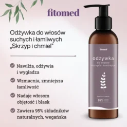 Fitomed, odżywka do włosów suchych i łamliwych, Skrzyp i chmiel, 200 g