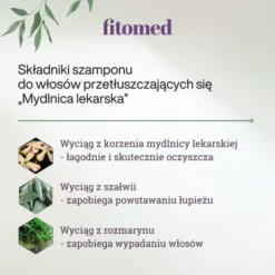 Fitomed, szampon ziołowy do włosów przetłuszczających się 