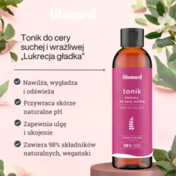 Fitomed, tonik do cery suchej i wrażliwej „Lukrecja gładka”, 200 g
