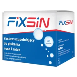 Fixsin, zestaw uzupełniający do płukania nosa i zatok, 30 saszetek