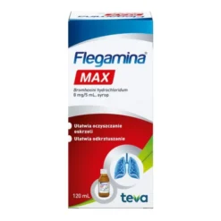 Flegamina Max, 8 mg/5 ml, syrop, 120 ml