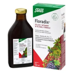 Floradix, płyn żelazo i witaminy, 500 ml