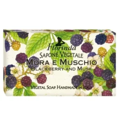 Florinda, naturalne mydło roślinne, jeżyna, 100 g