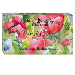 Florinda, naturalne mydło roślinne, polne kwiaty, 100 g