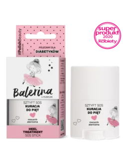 Flos-Lek Balerina, sztyft SOS kuracja do pięt, 20 g