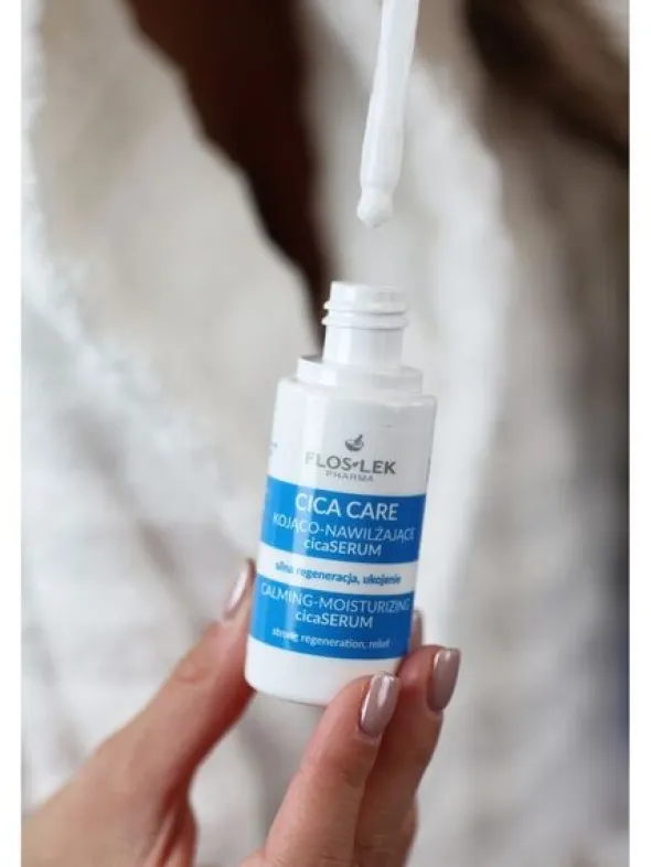 Flos-Lek Cica Care, kojąco-nawilżające cicaSerum, 30 ml