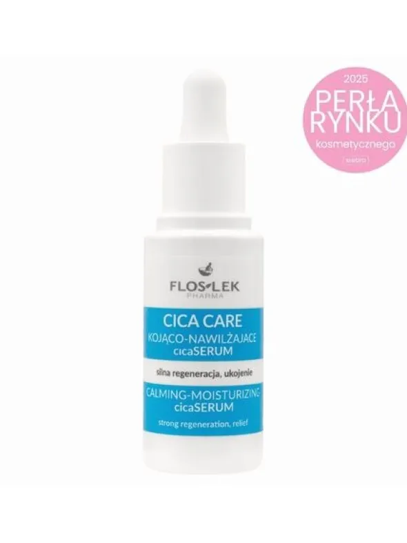Flos-Lek Cica Care, kojąco-nawilżające cicaSerum, 30 ml