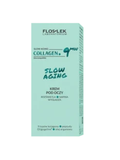 Flos-Lek Collagen.9MW, krem pod oczy, rozświetla napina wygładza, 50 ml