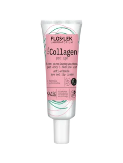 Flos-Lek fitoCollagen pro age, krem przeciwzmarszczkowy pod oczy i okolice ust, 30 ml