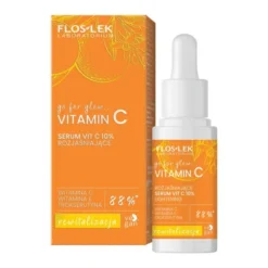 Flos-Lek Go For Glow Vitamin C, rozjaśniające serum Vit C 10%, 30 ml