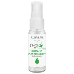 FlosLek I love mini, delikatny płyn micelarny do demakijażu, 30 ml