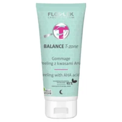 Flos-Lek Laboratorium, Balance T-zone, gommage peeling z kwasami AHA, 125 g
