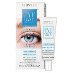 Flos-Lek Laboratorium Eye Care, delikatny krem pod oczy do skóry wrażliwej, 30 ml