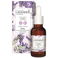 Flos-Lek Lavender, anti-aging olejek z lawendą, 30 ml