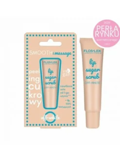 Flos-Lek Lip Care, peeling cukrowy do ust, off-white, 14 g