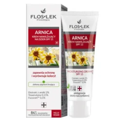 Flos-Lek Pharma Arnica, nawilżający krem arnikowy SPF 15, 50 ml