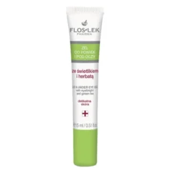 Flos-Lek Pharma, żel do powiek i pod oczy, ze świetlikiem i herbatą, 15 ml