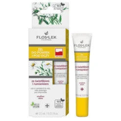 Flos-Lek Pharma, żel do powiek i pod oczy, ze świetlikiem i rumiankiem, 15 ml