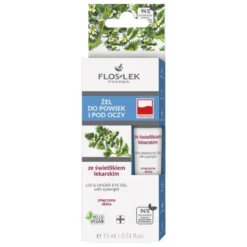 Flos-Lek Pharma, żel do powiek i pod oczy ze świetlikiem lekarskim, 15 ml