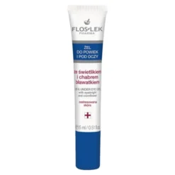 Flos-Lek Pharma, żel do powiek i pod oczy, ze świetlikiem i chabrem bławatkiem, 15 ml