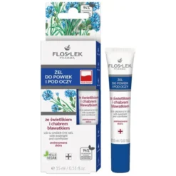 Flos-Lek Pharma, żel do powiek i pod oczy, ze świetlikiem i chabrem bławatkiem, 15 ml