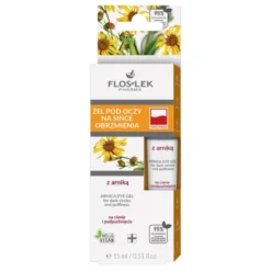 Flos-Lek Pharma, żel pod oczy na sińce, obrzmienia, z arniką, 15 ml