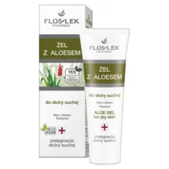 Flos-Lek Pharma, żel z aloesem do skóry suchej, 50 ml