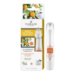 Flos-Lek Pharma, serum do powiek i pod oczy ze świetlikiem i witaminą C, 15 ml