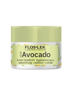 Flos-Lek Rich Avocado, krem-komfort wygładzający nadzień SPF 15, 50 ml