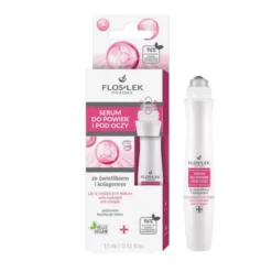 Flos-Lek, serum do powiek pod oczy ze świetlikiem i kolagenem, 15 ml