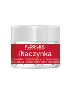 Flos-Lek, Stop Naczynka, krem-maska regenerujący z hesperydyną na noc, 50 ml