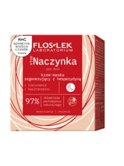 Flos-Lek, Stop Naczynka, krem-maska regenerujący z hesperydyną na noc, 50 ml