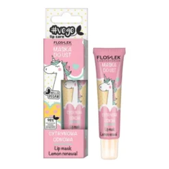 Flos-Lek, Vege Lip Care, maska do ust, cytrynowa odnowa, 14 g