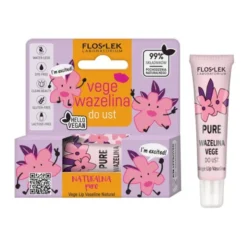 FlosLek Vege Lip Care, wazelina do ust Pure, 10 g