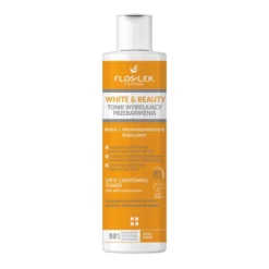 Flos-Lek White&Beauty, tonik wybielający przebarwienia, 225 ml