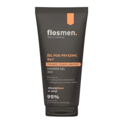 Flosmen, żel pod prysznic 3w1, 225 ml