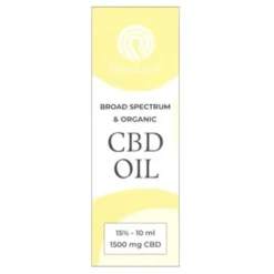 Flowrolls, Olejek konopny, Broad Spectrum CBD 15%, 10 ml
