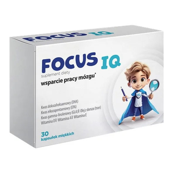 Focus IQ,kapsułki miękkie, 30 szt.
