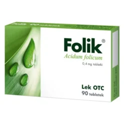Folik, 0,4 mg, tabletki, 90 szt.