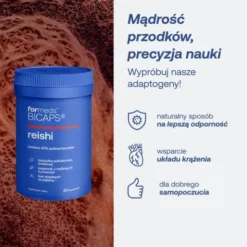 Formeds Bicaps reishi, kapsułki, 60 szt.