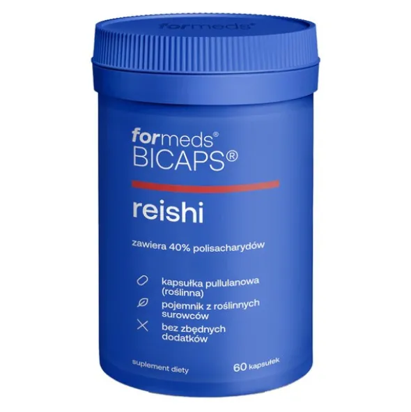 Formeds Bicaps reishi, kapsułki, 60 szt.