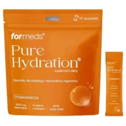 Formeds Pure Hydration, saszetki z proszkiem, smak pomarańczowy, 14 szt.