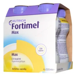Fortimel Max, płyn wysokoenergetyczny o smak waniliowym, 4 x 300 ml