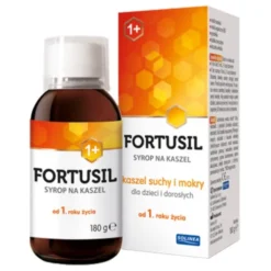 Fortusil, syrop dla dzieci na kaszel suchy i mokry, 180 g