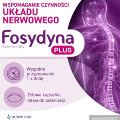 Fosydyna Plus, kapsułki, 30 szt.