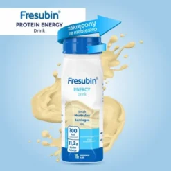Fresubin Energy Drink, płyn odżywczy o smaku neutralnym, 4 x 200 ml
