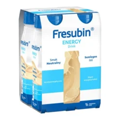 Fresubin Energy Drink, płyn odżywczy o smaku neutralnym, 4 x 200 ml
