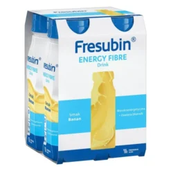 Fresubin Energy Fibre Drink, płyn o smaku bananowym, 4 x 200 ml