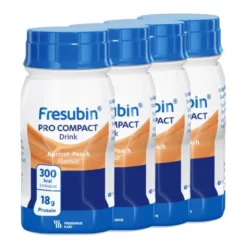 Fresubin Pro Compact Drink, smak morela-brzoskwinia, 4 x 125 ml