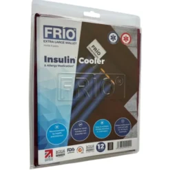 Frio Extra Large, termiczne etui do przechowywania insuliny, bordowe, 1 szt.
